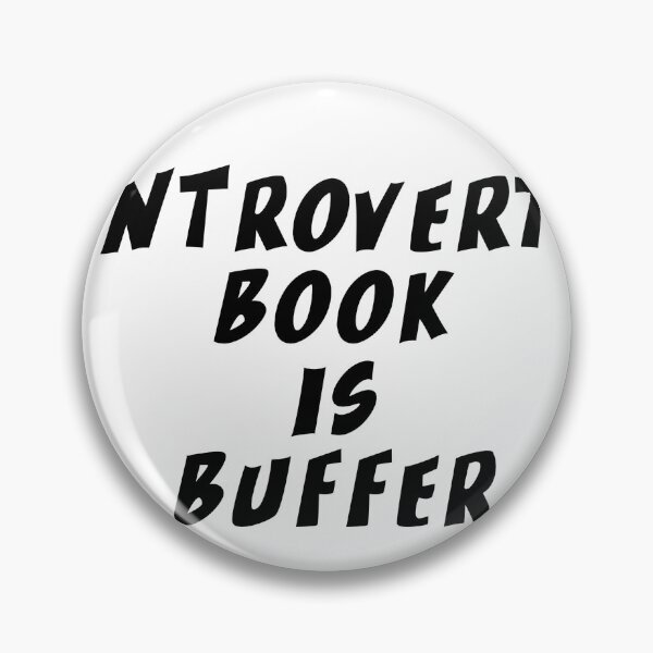 Item preview, Text Typography Introvert: book is buffer Introvert + Books designed and sold by TypeboldStudio.