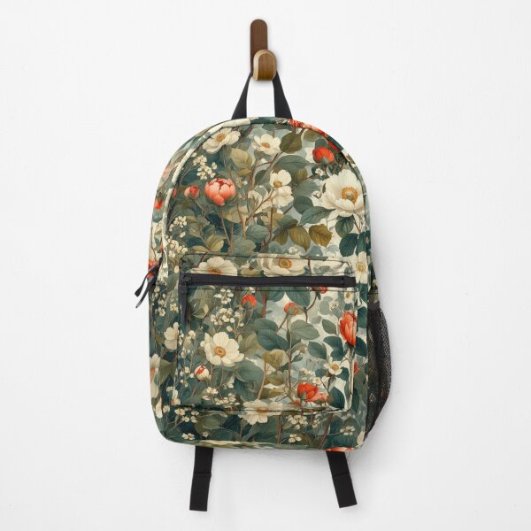 Item preview, Botanical full color flowers designed and sold by Hybrid Curiosity.