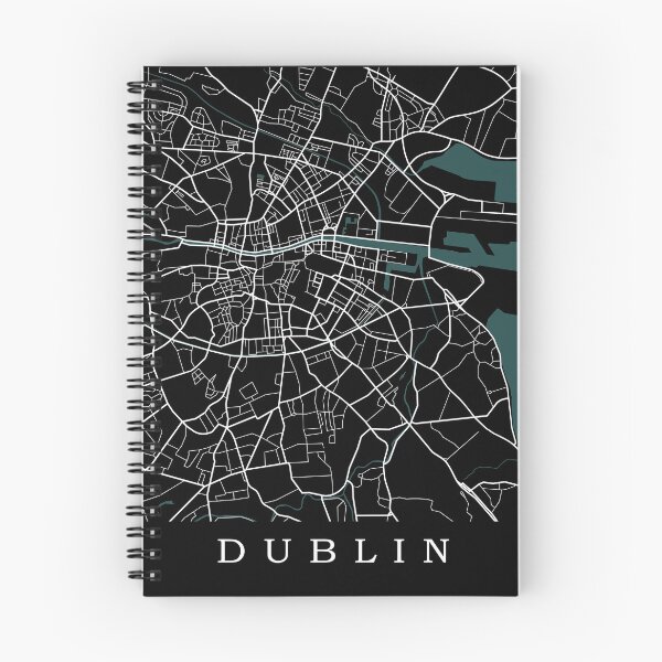 Item preview, Dublin Map designed and sold by rogue-design.