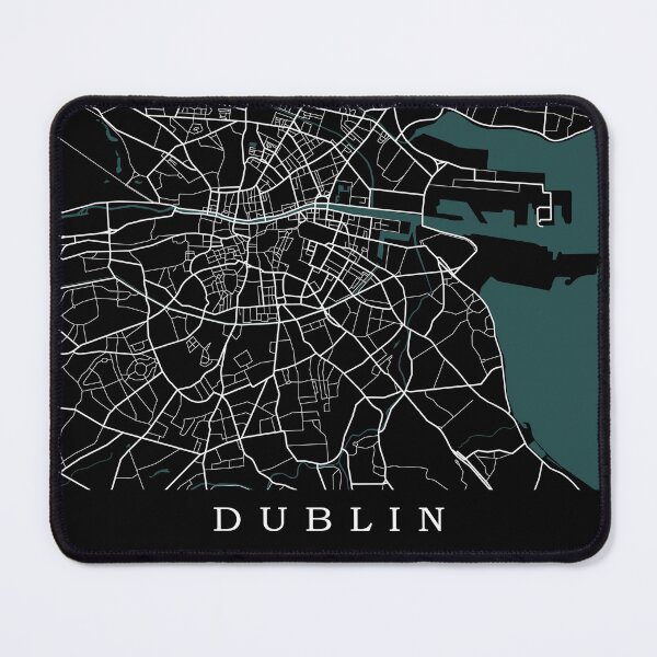 Item preview, Dublin Map designed and sold by rogue-design.