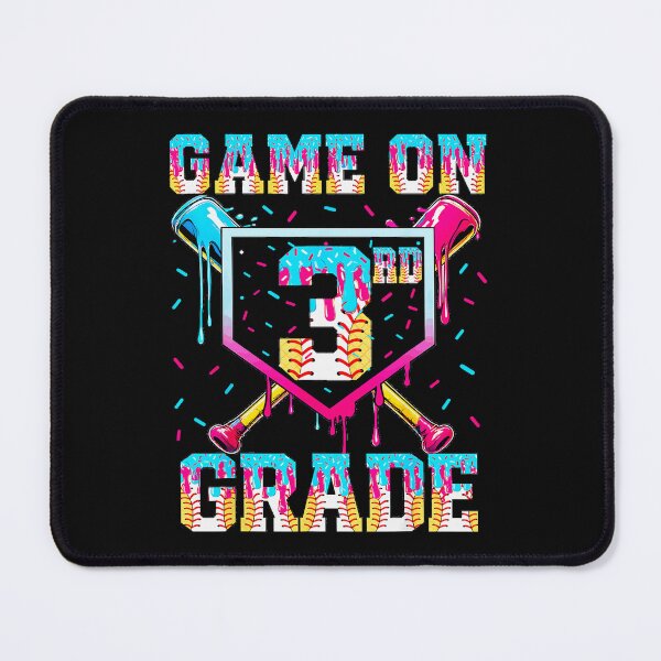 Item preview, Game On 3 Grade Third Grader Baseball Back To School Student designed and sold by CharlieConon.