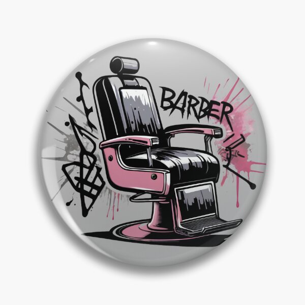 Item preview, Vintage Barber Chair Graffiti Urban Streetwear Art designed and sold by Barber MD Culture.