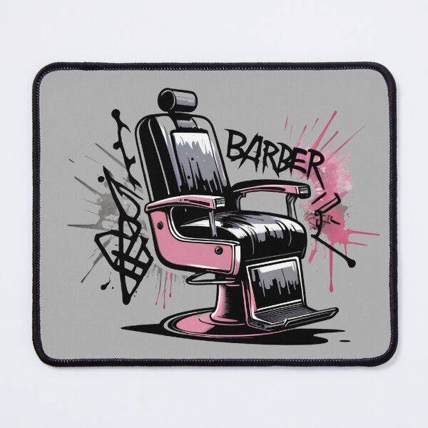 Item preview, Vintage Barber Chair Graffiti Urban Streetwear Art designed and sold by Barber MD Culture.
