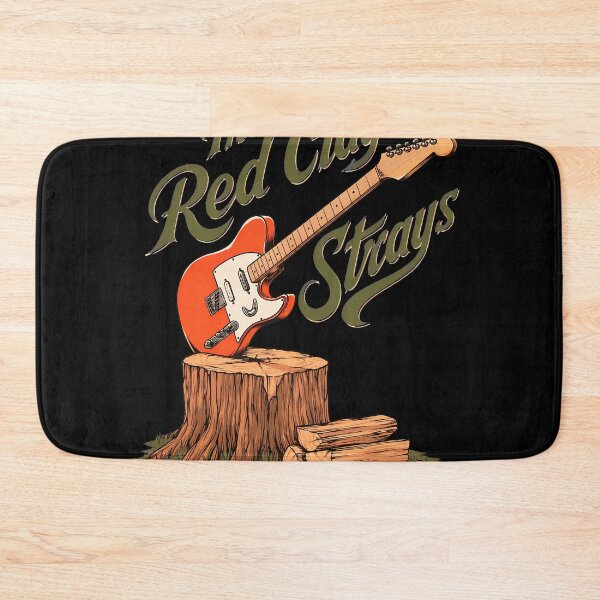 Item preview, The Red Clay Strays Guitar Tree Stump Rustic Band-65 designed and sold by CuteBots.