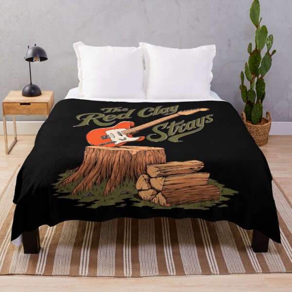 Item preview, The Red Clay Strays Guitar Tree Stump Rustic Band-65 designed and sold by CuteBots.