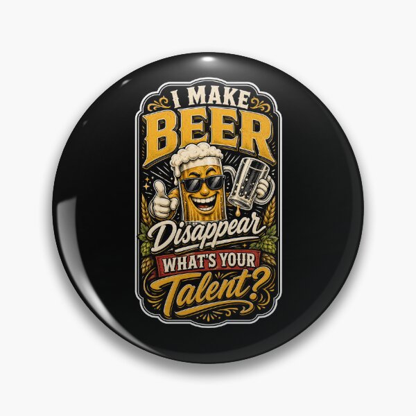 Item preview, I Make Beer Disappear Funny Drinking Party Design designed and sold by Wilcox PhotoArt.