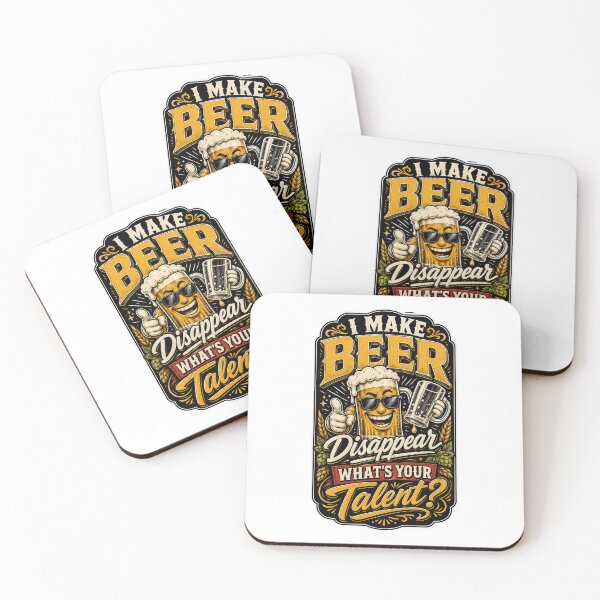 Item preview, I Make Beer Disappear Funny Drinking Party Design designed and sold by Wilcox PhotoArt.