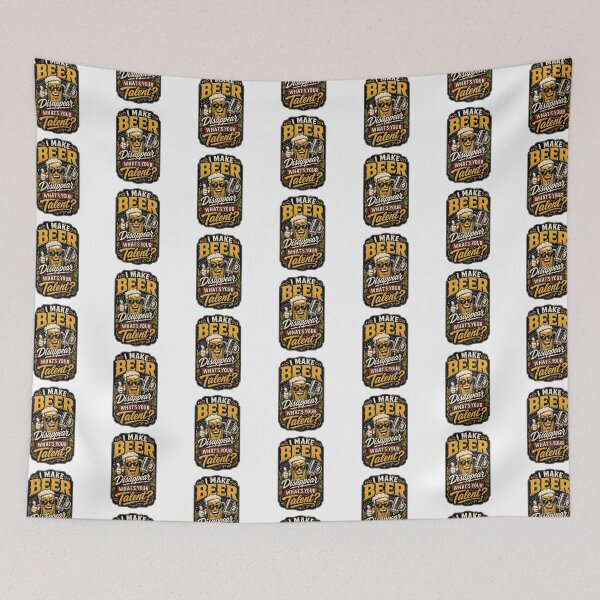 Item preview, I Make Beer Disappear Funny Drinking Party Design designed and sold by Wilcox PhotoArt.