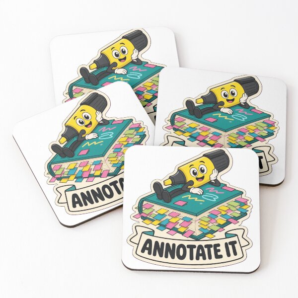 Item preview, Annotating Everything | Funny Bookish Reading Gift Design designed and sold by StickyGuys.