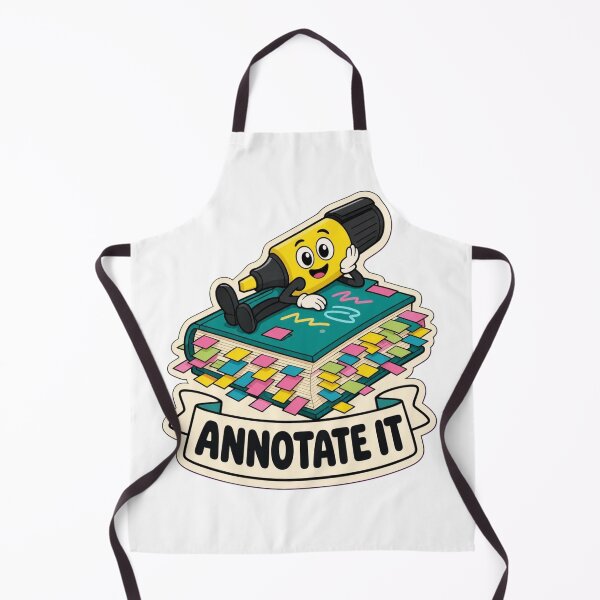 Item preview, Annotating Everything | Funny Bookish Reading Gift Design designed and sold by StickyGuys.