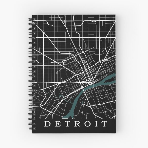 Item preview, Mapa de Detroit designed and sold by rogue-design.