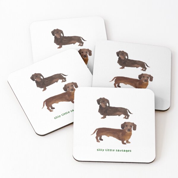 Item preview, Silly little sausages - Little funny dachshunds designed and sold by Atelier 44.