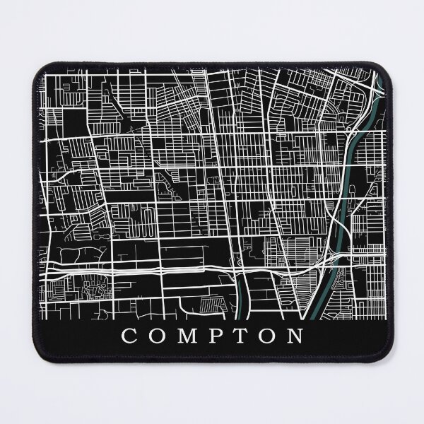 Item preview, Compton Map designed and sold by rogue-design.