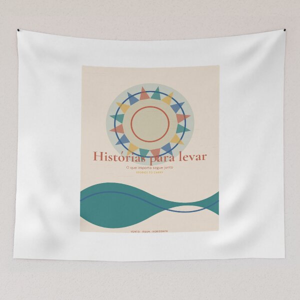 Item preview, Stories to Carry Coastal Poster designed and sold by NiloStudio.