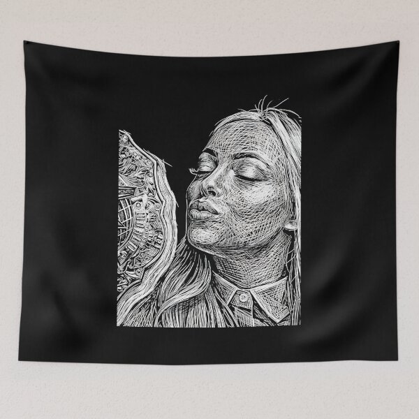 Item preview, Liv morgan scribel art designed and sold by postermetal.