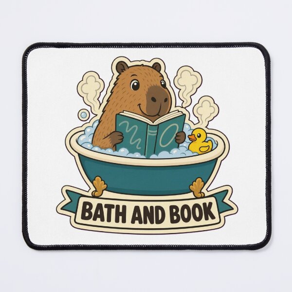 Item preview, Reading In The Bath | Funny Bookish Reading Gift Design designed and sold by StickyGuys.