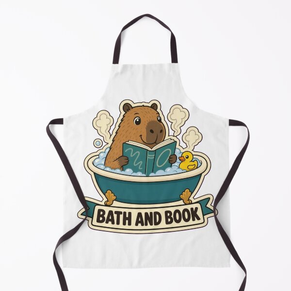 Item preview, Reading In The Bath | Funny Bookish Reading Gift Design designed and sold by StickyGuys.
