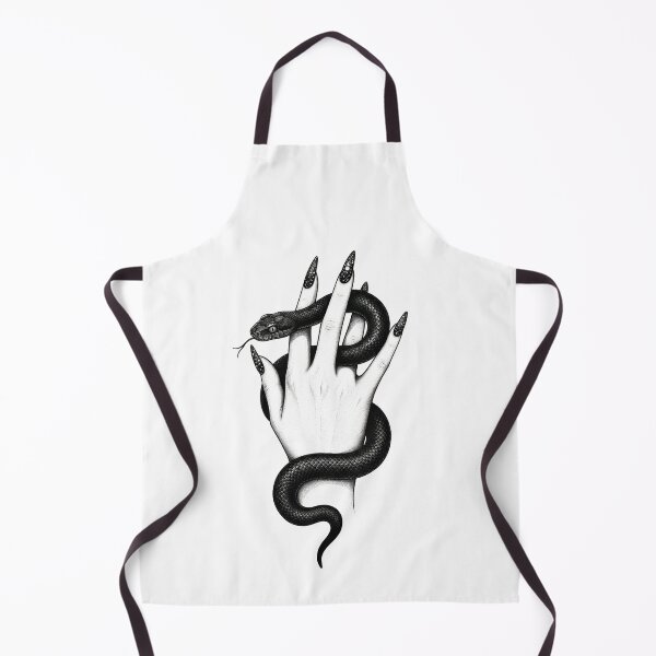 Item preview, Gothic snake hand occult aesthetic designed and sold by OH-MY-GOTH.
