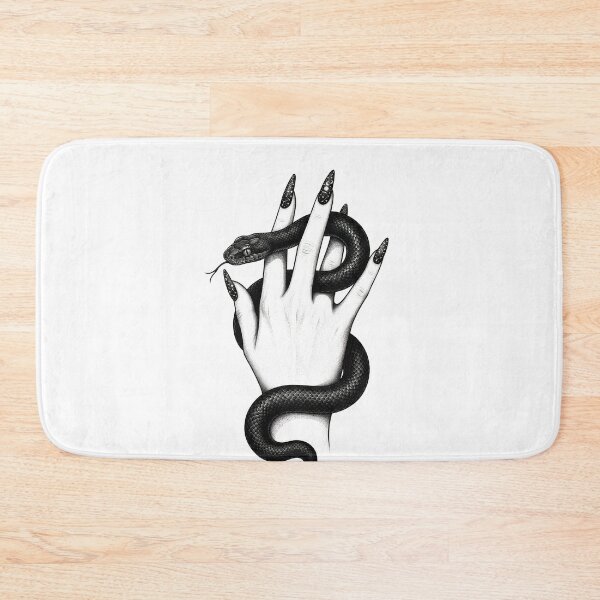 Item preview, Gothic snake hand occult aesthetic designed and sold by OH-MY-GOTH.