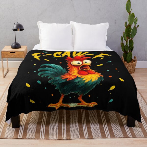 Item preview, F-Caw-F Screaming Rooster Farm Animal Lover designed and sold by CharlieConon.