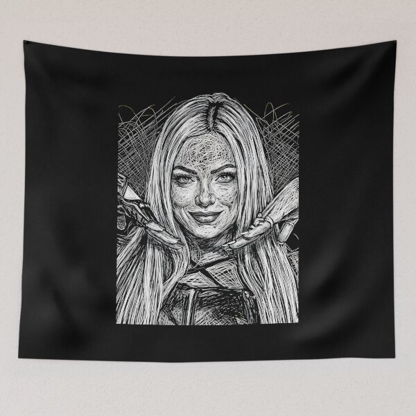 Item preview, Liv morgan scribel art designed and sold by postermetal.