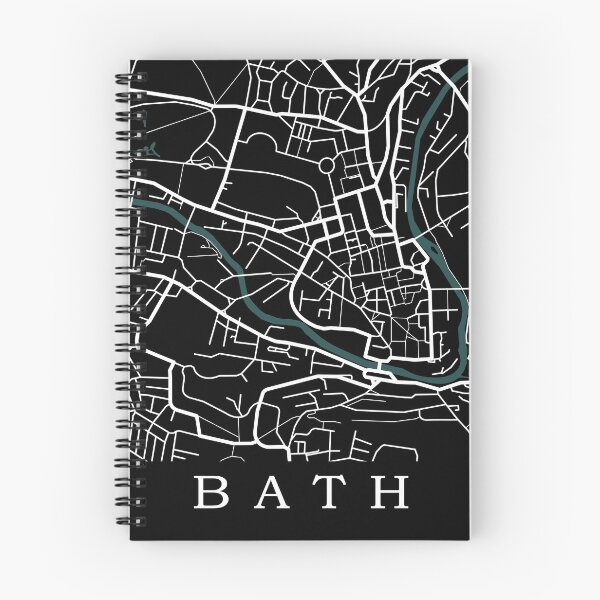 Item preview, City of Bath Map designed and sold by rogue-design.