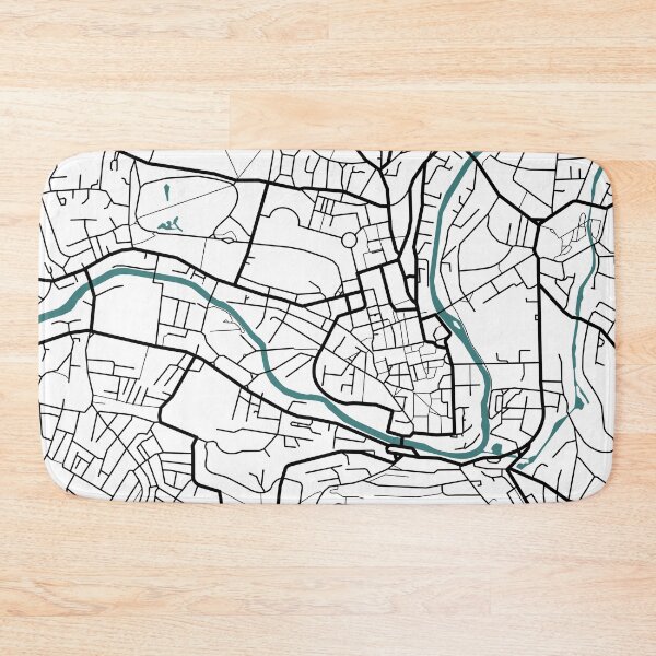 Item preview, City of Bath Map designed and sold by rogue-design.