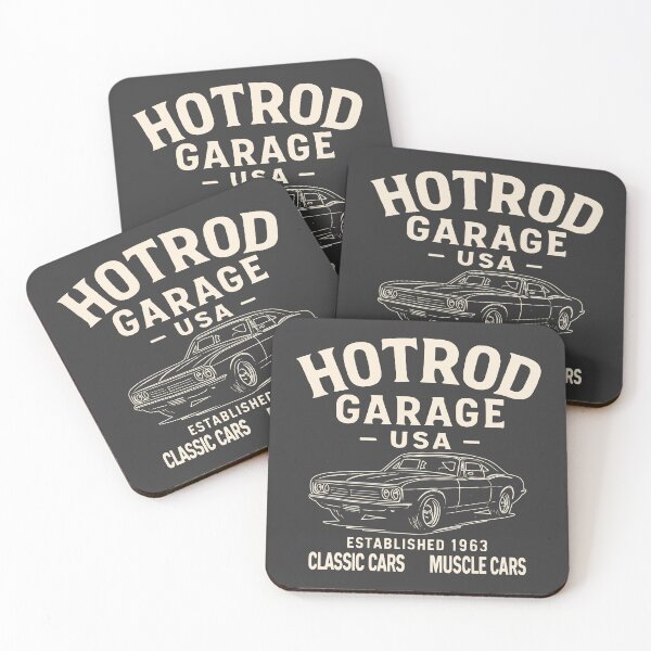 Item preview, Hotrod Garage USA Classic Car Hotrod Design designed and sold by Colorfulman.