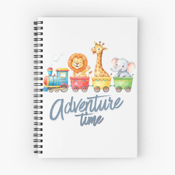 Item preview, Cute Safari Animals Riding a Train designed and sold by naragon4289.