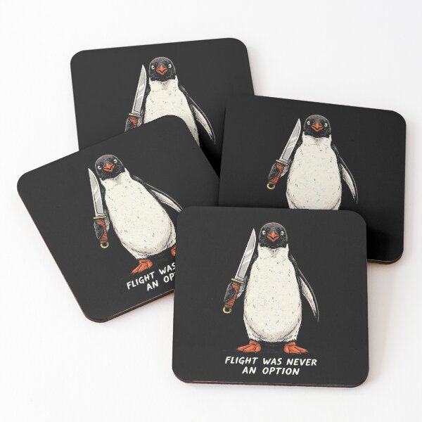 Item preview, Flight was Never an Option Funny Penguin designed and sold by ZACK ART.