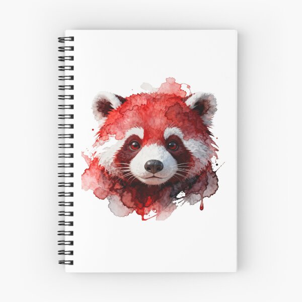 Item preview, Red Panda Watercolor Portrait Cute Wildlife Art designed and sold by Wilcox PhotoArt.