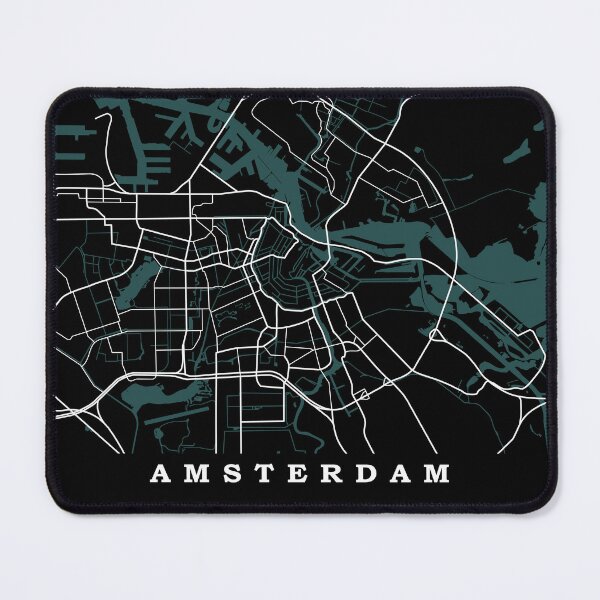Item preview, Amsterdam Map designed and sold by rogue-design.
