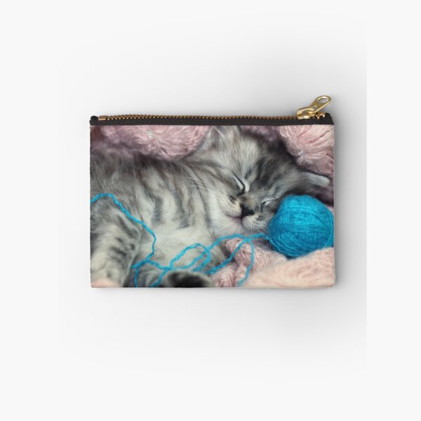 Item preview, Portrait of cute sleeping kitten designed and sold by olena2552.
