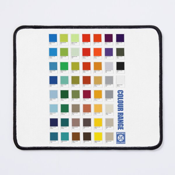 Item preview, British Leyland 1970's colour chart print designed and sold by RJWautographics.