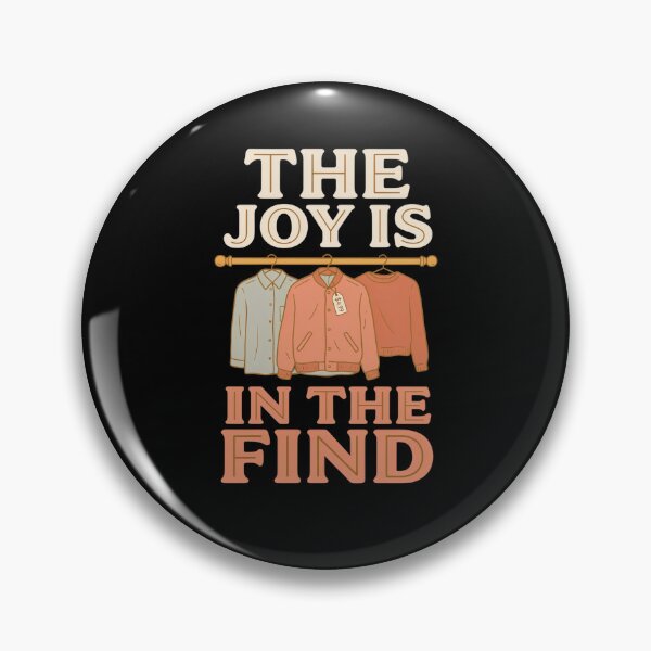 Item preview, The Joy Is In The Find T Shirt, Thrift Shopping Shirt, Vintage Lover Tee, Secondhand Fashion Gift designed and sold by Daily Mood Tees.