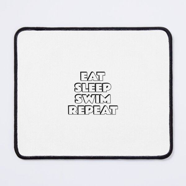 Item preview, Funny swimmer - Eat sleep swim repeat designed and sold by Inspirationmotivation.