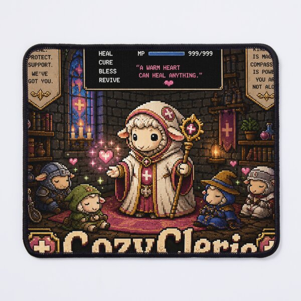 Item preview, Cozy Cleric | PokeSheep Sheepism Parody designed and sold by Thpoar.