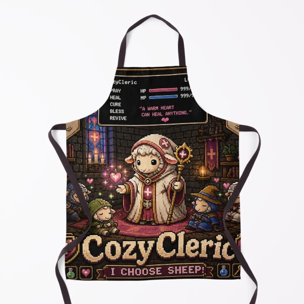 Item preview, Cozy Cleric | PokeSheep Sheepism Parody designed and sold by Thpoar.