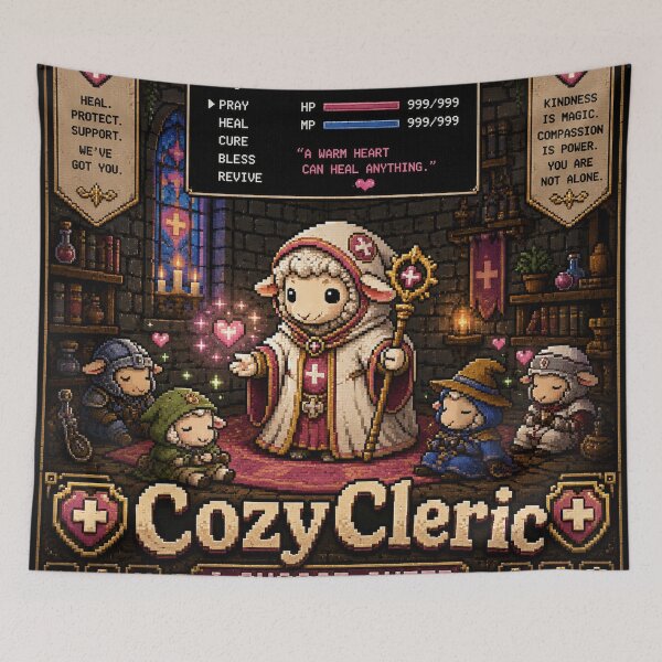 Item preview, Cozy Cleric | PokeSheep Sheepism Parody designed and sold by Thpoar.