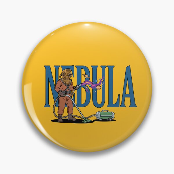 Item preview, Nebula Deep Sea Diver Cosmic Vacuum Cleaner Art designed and sold by Rare By Hero.