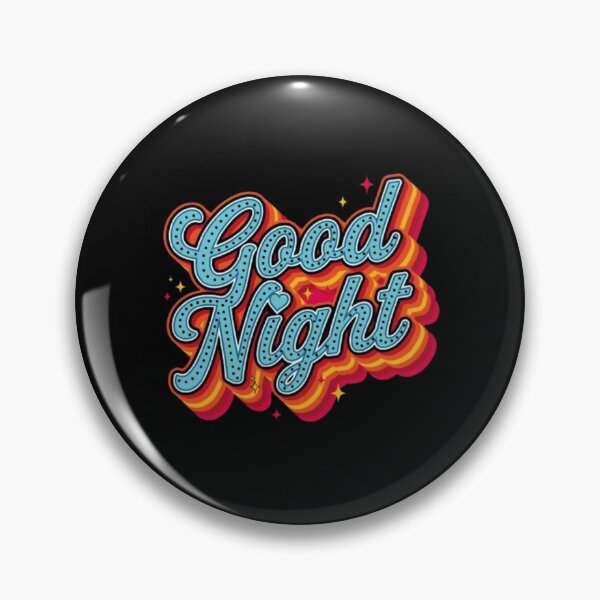 Item preview, Good Night Retro designed and sold by vvcreativedesigns.