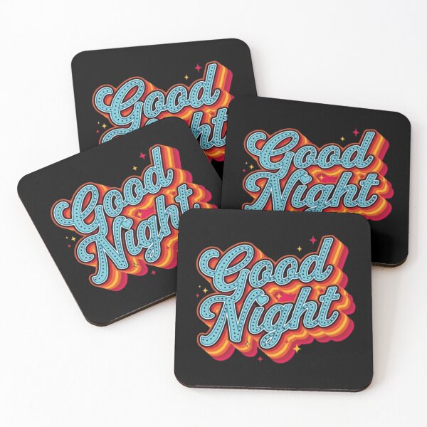 Item preview, Good Night Retro designed and sold by vvcreativedesigns.