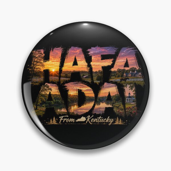 Item preview, Håfa Adai from Kentucky: Bluegrass Country Sunset Spirit designed and sold by BlissBlvdShop.