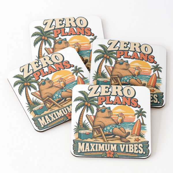 Item preview, Capybara beach mood designed and sold by AlfredoBela.