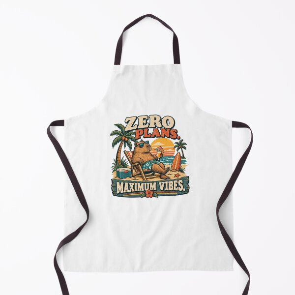 Item preview, Capybara beach mood designed and sold by AlfredoBela.