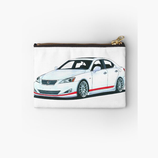Item preview, Exclusive drawing legendary modified jdm sport car white IS 350 AWD Sedan V6 designed and sold by Cars23.