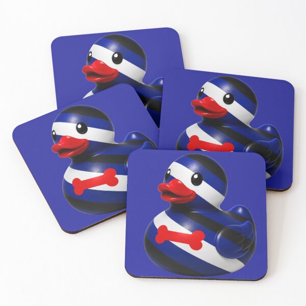 Item preview, Pup Pride Flag Rubber Ducky designed and sold by Shirts With Pride.