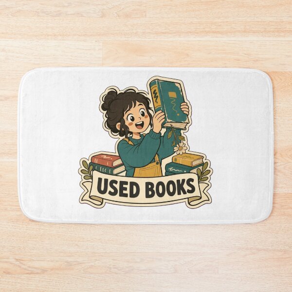Item preview, Second Hand Treasure | Funny Book Lover Reading Gift Design designed and sold by StickyGuys.