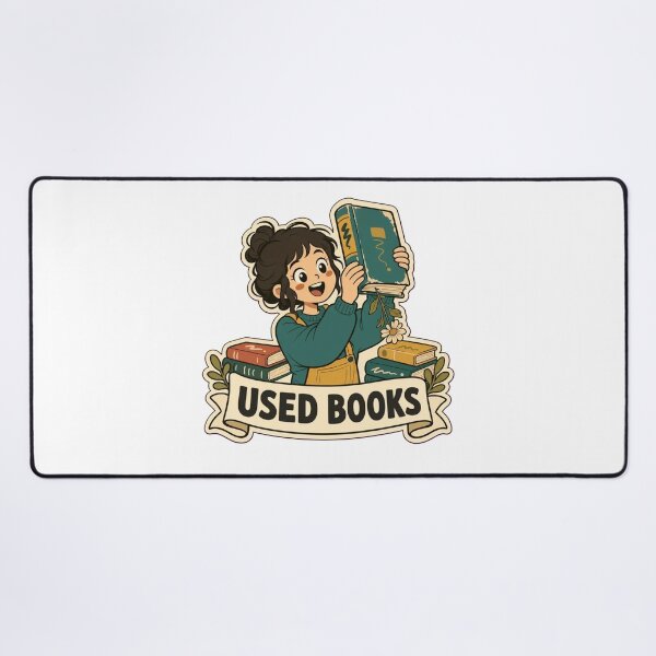 Item preview, Second Hand Treasure | Funny Book Lover Reading Gift Design designed and sold by StickyGuys.