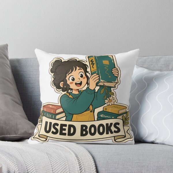 Item preview, Second Hand Treasure | Funny Book Lover Reading Gift Design designed and sold by StickyGuys.